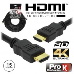 CABO HDMI 2.0 PROK 15M CHDMI15U